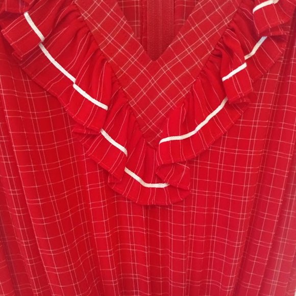 Vintage red dress - Picture 3 of 3